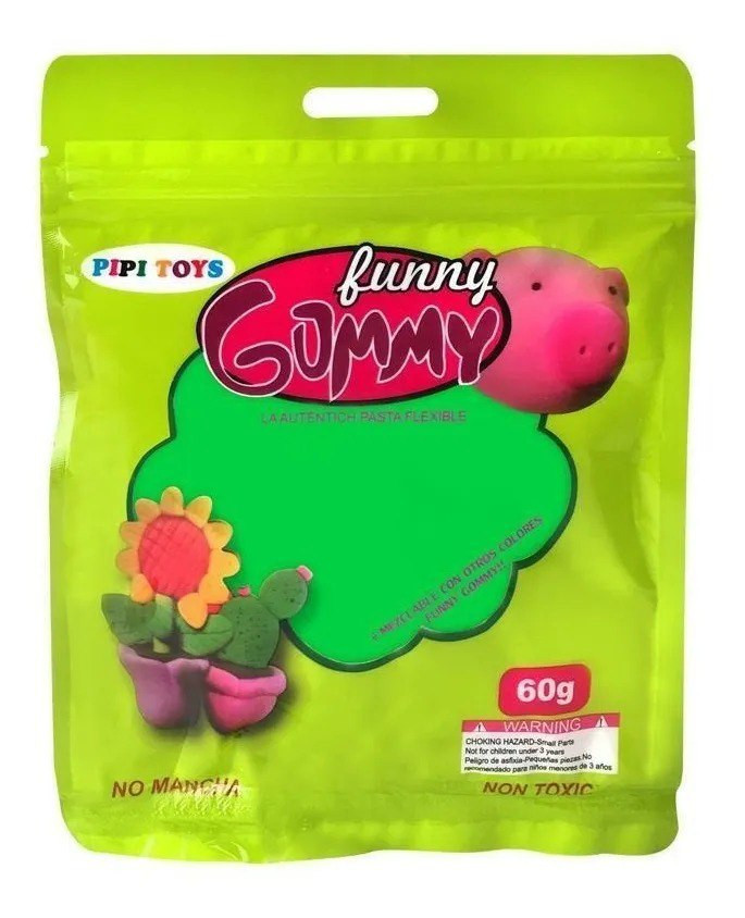 PLASTILINA FOAMY MOLDEABLE 60g